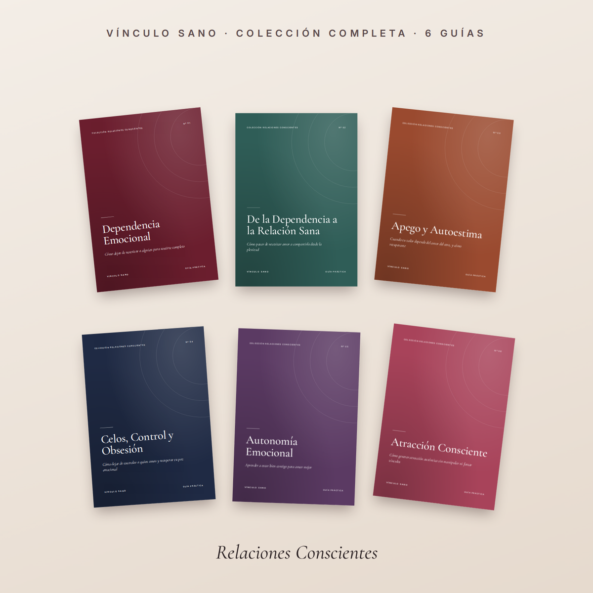 Pack Colección Relaciones Conscientes (6 ebooks)
